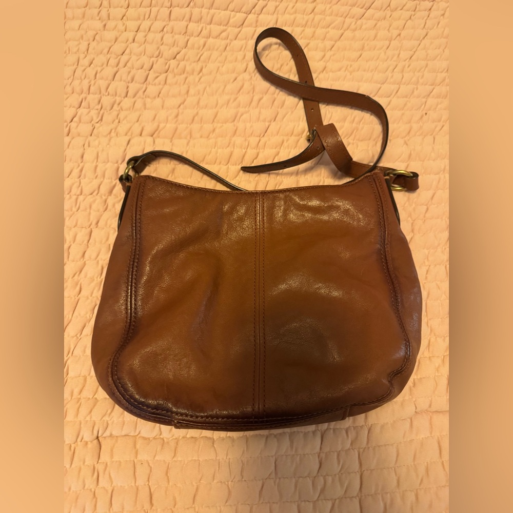 Frye Modern Ring Crossbody Cognac - Picture 3 of 7